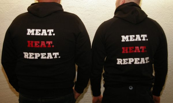 BBQ Farm pusa "MEAT.HEAT.REPEAT"