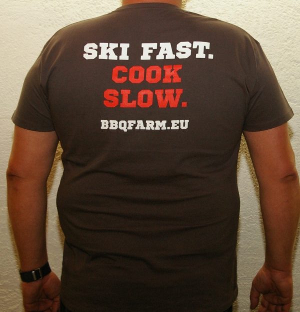 BBQ Farm särk "SKI FAST.COOK SLOW"